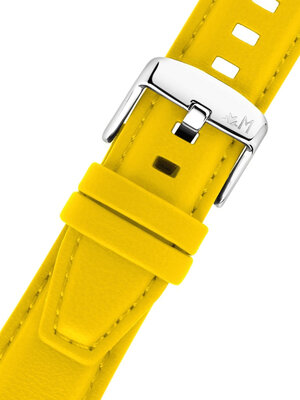 Leatherette strap Morellato Sanremo 5967432.097 M, Yellow