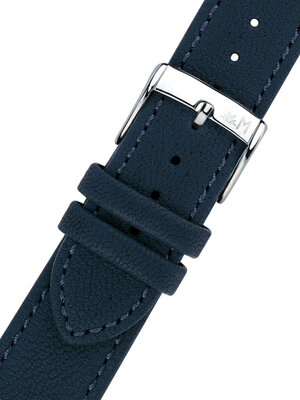 Leather strap Morellato Debussy 5806D95.062 M, Blue, recycled material
