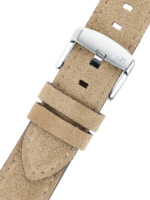 Leather strap Morellato Schumann 5805D92.026 M, Beige, recycled material