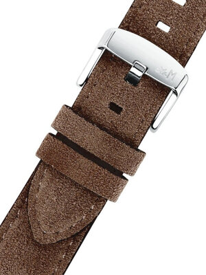 Leather strap Morellato Schumann 5805D92.034 M, Brown, recycled material