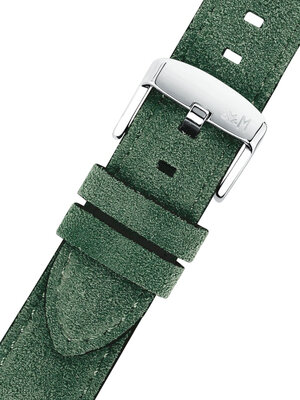 Leather strap Morellato Schumann 5805D92.073 M, Green, recycled material