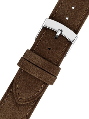Leather strap Morellato Timo 5964E12.032 M, brown, vegan material
