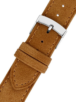 Leather strap Morellato Timo 5964E12.036 M, brown, vegan material