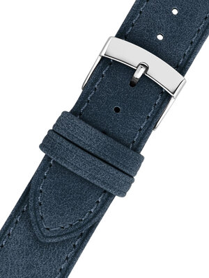 Leather strap Morellato Timo 5964E12.062 M, blue, vegan material