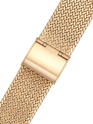 Steel strap Morellato Shiva 0552.600 M, gold, Quick Release, Milanese