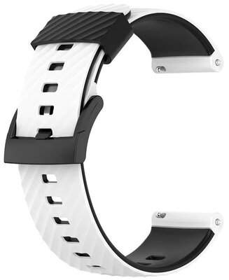 Silicone strap Ricardo 24mm (pro Garmin Venu X1), White, Quick Release