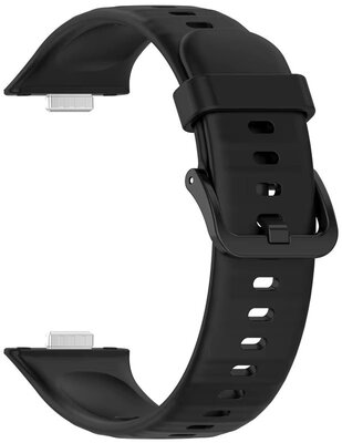 Silicone strap Ricardo (pro Huawei Watch Fit 4), black