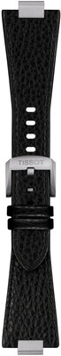 Leather strap Tissot T852.050.989 (for the model Tissot PRX 40mm), black, Quick Release