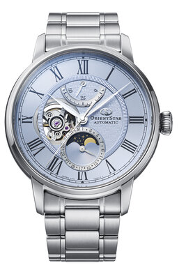 Orient Star Classic M45 F7 Moon Phase Open Heart Automatic RE-BT0007L00B Limited Edition 190pcs (+ spare strap)