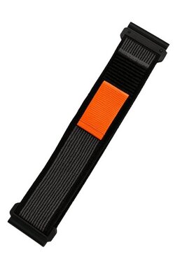 Nylon strap Ricardo 22mm (pro Garmin Fenix 8/7/6 (47mm), Epix 2 aj.), Grey V5, QuickFit