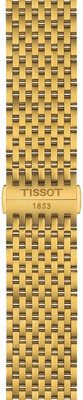 Steel bracelet Tissot T852.049.487 20mm, Golden, Quick Release