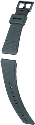 Silicone strap Hirsch Expedition L 46468850-5, black, length L