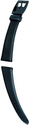 Silicone strap Hirsch Fun Time 40608850-5, black