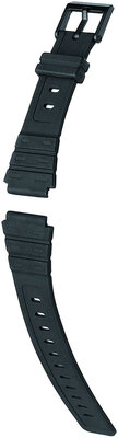 Silicone strap Hirsch Inline L 46428850-5, black, length L
