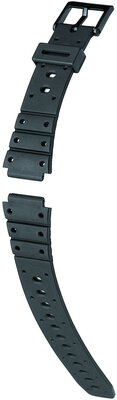 Silicone strap Hirsch Paraglyding L 46438850-5, black, length L