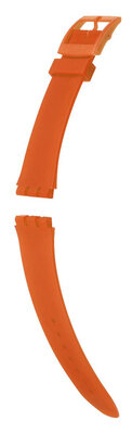Silicone strap Hirsch Tim 63049576-9, orange