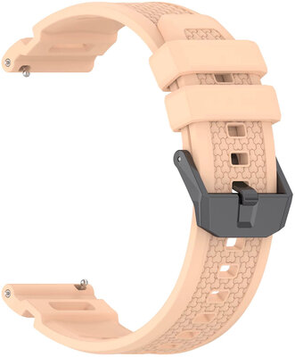 Silicone strap Ricardo 24mm (pro Garmin Venu X1), Beige, Quick Release