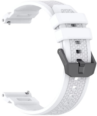Silicone strap Ricardo 24mm (pro Garmin Venu X1), White, Quick Release