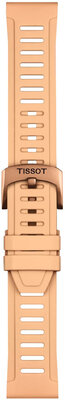 Silicone strap Tissot T852.050.298 21mm, Beige