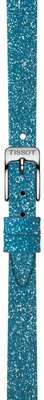 Synthetic strap Tissot T852.048.078 9mm, blue, Quick Release