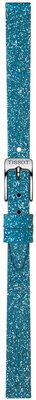 Synthetic strap Tissot T852.048.078 9mm, blue, Quick Release