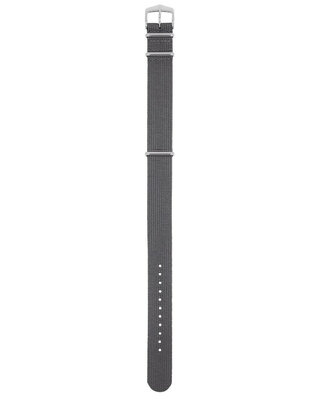 Textile strap Hirsch Rush Recycle XL 40536030-2, gray, length XL