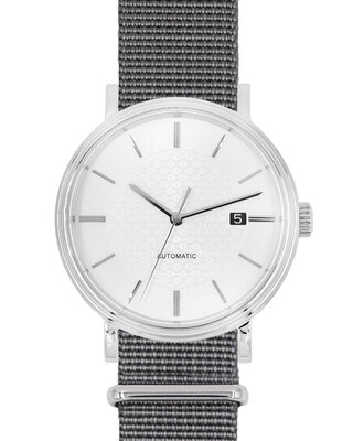 Textile strap Hirsch Rush Recycle XL 40536030-2, gray, length XL