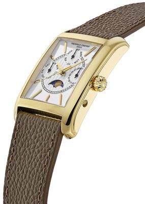 Frederique Constant Classics Carrée Quartz Calendar Moonphase FC-265S4C5