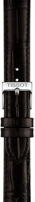 Leather strap Tissot T852.051.036 16mm, Brown, Quick Release