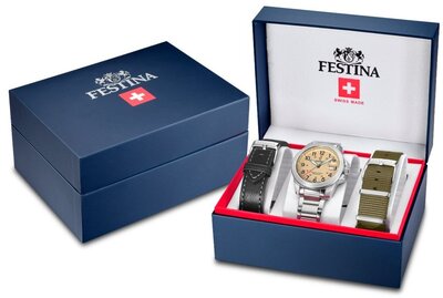 Festina Swiss Made 20081/1 (+ 2 spare straps)