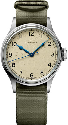 Longines Heritage Avigation Automatic L2.819.4.93.2 Heritage Military (+ náhradní řemínek)
