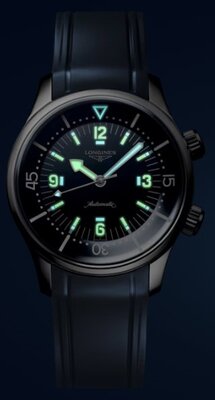 Longines Heritage Legend Diver Automatic Chronometr L3.764.4.90.9