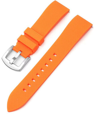 Silicone strap Ricardo Fermo, orange V2