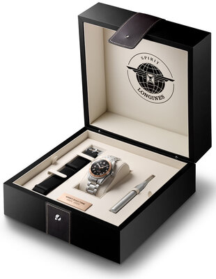 Longines Spirit Zulu Time 1925 Automatic GMT Chronometr L3.803.5.53.6 (+ replacement bracelet)