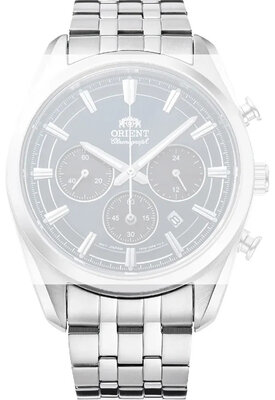 Steel bracelet Orient UM00Z113J0 20mm (for the model RA-TX03), Silver