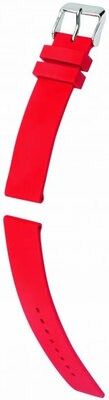 Silicone strap Hirsch Carneval 46398820-2, Red