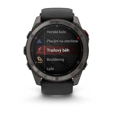 Garmin Fenix 8 Pro AMOLED 51mm, Sapphire Carbon Gray DLC Titanium Black