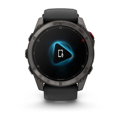 Garmin Fenix 8 Pro AMOLED 51mm, Sapphire Carbon Gray DLC Titanium Black