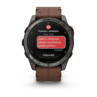 Garmin Fenix 8 Pro AMOLED 51mm, Sapphire Carbon Gray DLC Titanium (Premium) (+ extra strap)