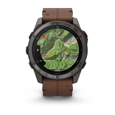 Garmin Fenix 8 Pro AMOLED 51mm, Sapphire Carbon Gray DLC Titanium (Premium) (+ extra strap)