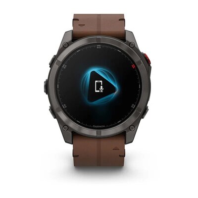 Garmin Fenix 8 Pro AMOLED 51mm, Sapphire Carbon Gray DLC Titanium (Premium) (+ extra strap)