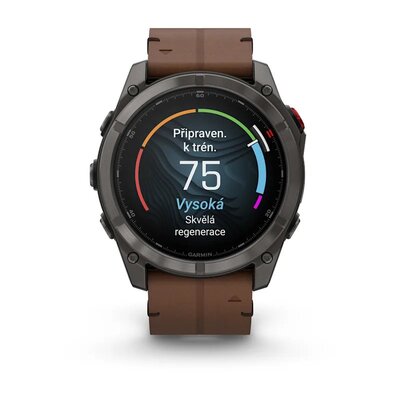 Garmin Fenix 8 Pro AMOLED 51mm, Sapphire Carbon Gray DLC Titanium (Premium) (+ extra strap)