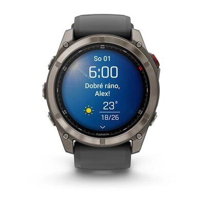 Garmin Fenix 8 Pro AMOLED 51mm, Sapphire Titanium Graphite
