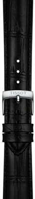 Leather strap Tissot T852.051.027 18mm, black, Quick Release
