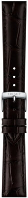Leather strap Tissot T852.051.032 18mm, Brown, Quick Release