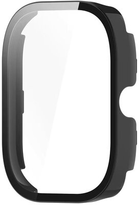 Protective cover (pro Xiaomi Redmi Watch 5), plastic, black + slide