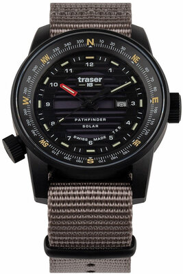Traser P68 Pathfinder Solar Gray 111400 (+ 2 spare straps)