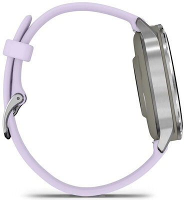 Garmin Venu 4 41mm Silver / Periwinkle, Silicone Band