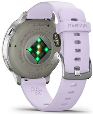 Garmin Venu 4 41mm Silver / Periwinkle, Silicone Band