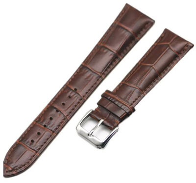 Leather strap Ricardo Pescara, brown, length XL
